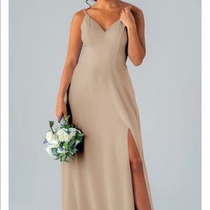 Kennedy Blue Sophie Latte size 8 Bridesmaid Dress